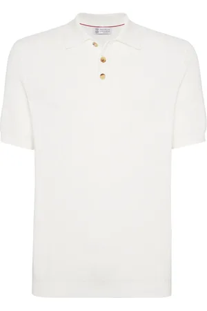 Brunello Cucinelli Ribbed polo shirt