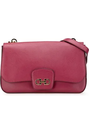 Salvatore Ferragamo 2021 Calfskin Gancini Rory Flap crossbody bag