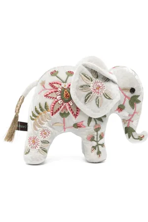 Anke Drechsel Mini elephant embroidered soft toy