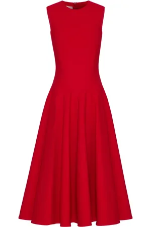 VALENTINO GARAVANI Flared midi dress