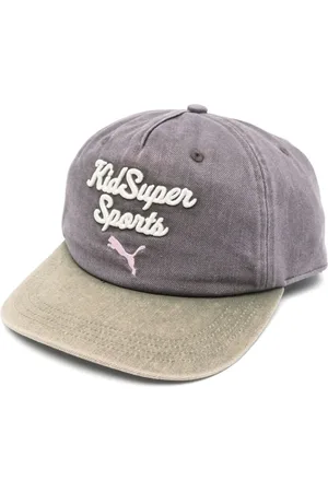 PUMA X KidSuper Studios logo-embroidered cap