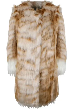 ALABAMA MUSE Oversized faux fur coat