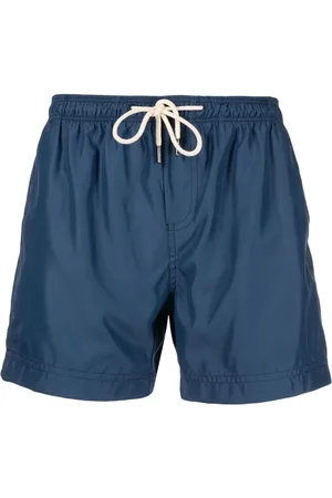 PENINSULA SWIMWEAR Tile-print swim shorts