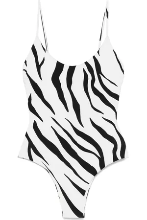 FISICO Zebra-print swimsuit