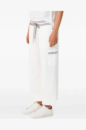 BIANCALANCIA Stripe-detail trousers