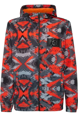 Philipp Plein Logo-print hooded jacket