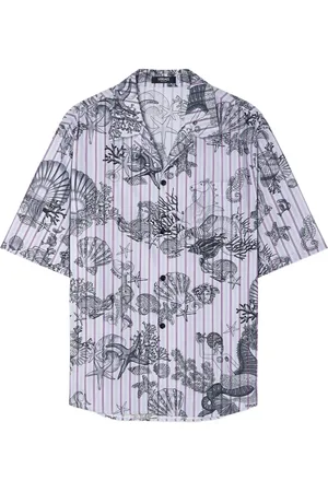 VERSACE Coral Theatre short-sleeve shirt