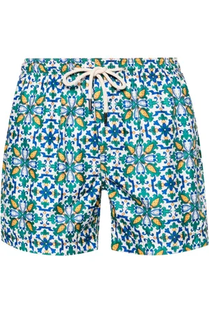 PENINSULA SWIMWEAR Cala Felce graphic-print swim shorts