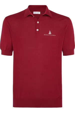 Brunello Cucinelli Logo-print polo shirt
