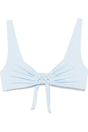 FISICO Macramé-detail bikini top