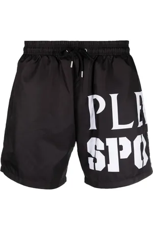 Philipp Plein Logo-print swim shorts