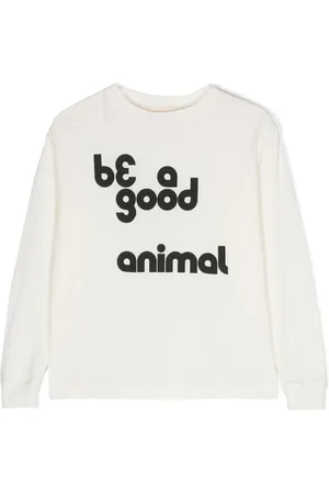 The Animals Observatory Logo-print jersey T-shirt