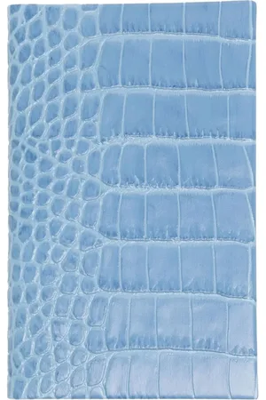 SMYTHSON Croc-embossed notebook