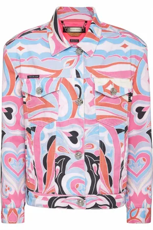 Philipp Plein Circus cotton denim jacket