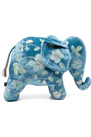 Anke Drechsel Elephant embroidered soft toy