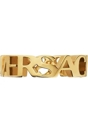 VERSACE Logo letter ring