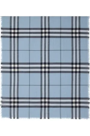 Burberry Checked wool scarf