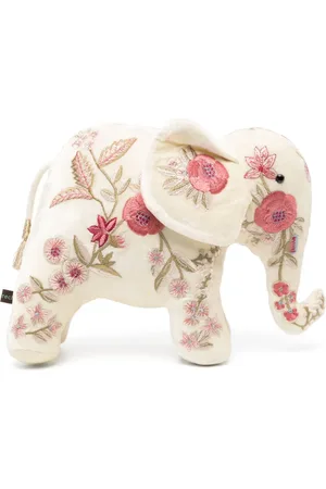 Anke Drechsel Elephant embroidered soft toy
