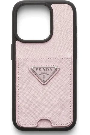 Prada Triangle logo iPhone 15 Pro case
