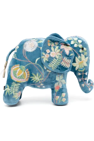 Anke Drechsel Elephant embroidered soft toy
