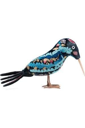 Anke Drechsel Knigfisher embroidered soft toy
