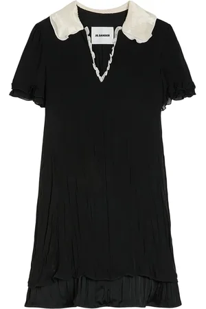 Jil Sander Ruffle-trim mini dress