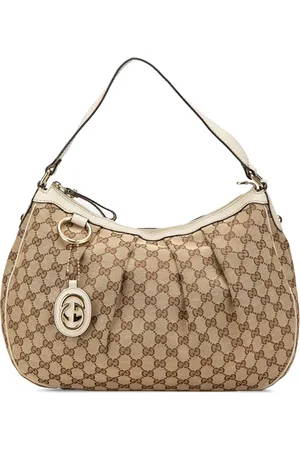 Gucci 2000-2015 Medium GG Canvas Sukey shoulder bag