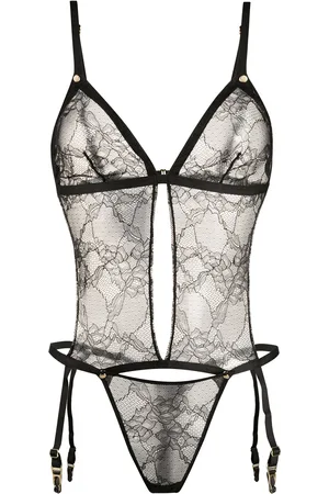MAISON CLOSE Jeux Magnétqiues thong bodysuit