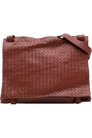 Bottega Veneta 2012-2024 Nappa Intrecciato Flap crossbody bag