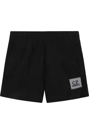 C.P. Company Logo-patch swim shorts