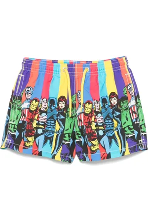 MC2 SAINT BARTH X Marvel Comics Haiti swim shorts