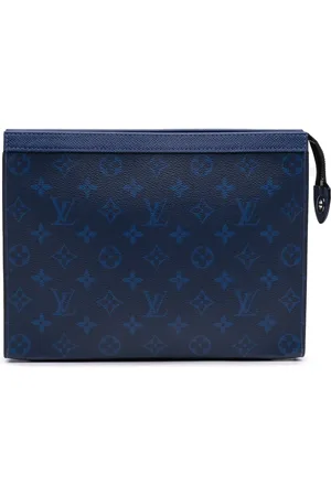 LOUIS VUITTON 2000-2024 Monogram Taigarama Pochette Voyage MM clutch bag
