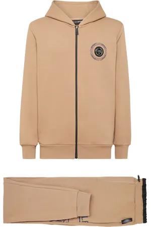 Philipp Plein Tiger logo-print jersey tracksuit