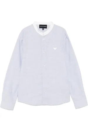 Emporio Armani Logo-embroidered shirt