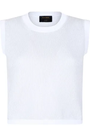 Gran Sasso Ribbed top