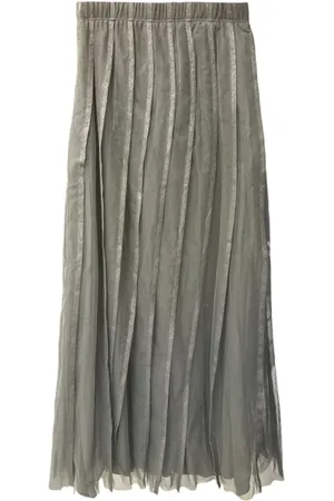 Brunello Cucinelli Pleated maxi skirt