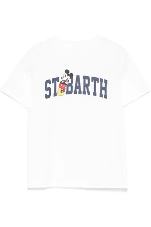 MC2 SAINT BARTH X Disney Mickey College T-shirt
