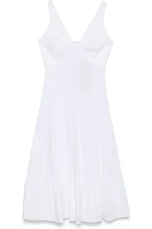 Twin-Set Cut-out midi dress