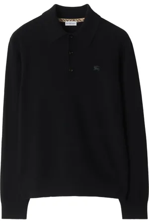 Burberry EKD-embroidered polo shirt