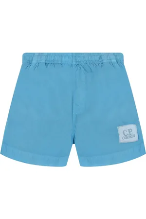 C.P. Company Logo-patch swim shorts