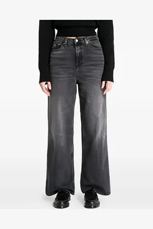 Tommy Hilfiger Claire high-rise wide-leg jeans