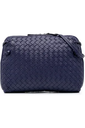 Bottega Veneta 2012-2024 Medium Nappa Intrecciato Nodini crossbody bag