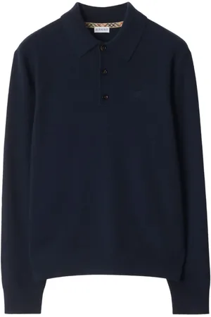 Burberry Cashmere-blend polo shirt