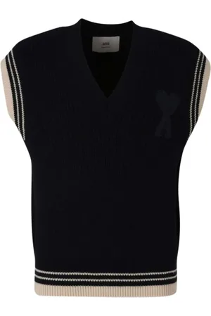 Ami Virgin wool vest