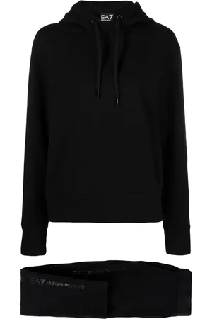 EA7 Logo-print tonal tracksuit
