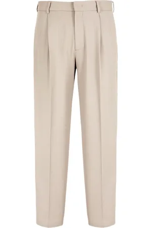 Emporio Armani Tailored straight-leg trousers