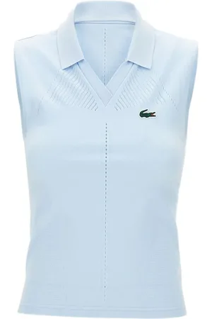 Lacoste Logo-embroidered knitted top