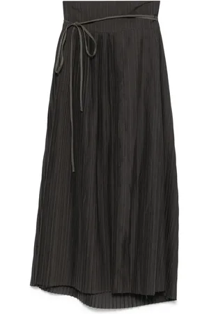 INDIVIDUAL SENTIMENTS Pleated midi skirt