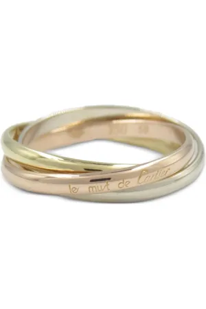 Cartier 2010s 18K Trinity ring