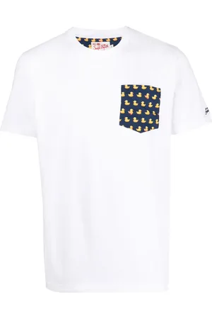 MC2 SAINT BARTH Duck-print pocket T-shirt